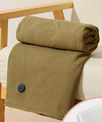 Heated shawl blanket. Perfect for office, car, and outdoor warmth.